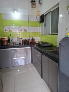 Kitchen Image of 1053 Sq.ft 2 BHK Apartment / Flat for rent in Aishwaryam Ventures, Chinchwad Pune for Rs. 26000