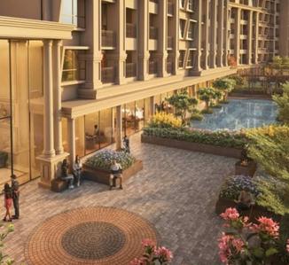 Image of 1352 Sq.ft 3 BHK Apartment / Flat for sale in Sukhwani Kingsley, Thergaon, Pune for Rs. 13912231