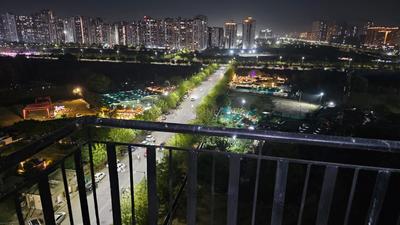 Balcony Image of 500 Sq.ft 1 RK Builder Floor for rent in Amrapali Princely Estate, Sector 76 Noida for Rs. 15500