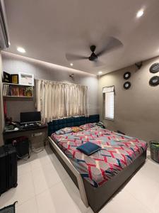 Bedroom Image of 2100 Sq.ft 3 BHK Apartment / Flat for rent in Yashasvi Siddhi Ellipse, Bhimrad Surat for Rs. 37000