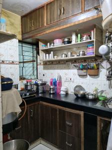 Kitchen Image of 700 Sq.ft 2 BHK Apartment / Flat for sale in LIG Apartment, Hastsal New Delhi for Rs. 6600000