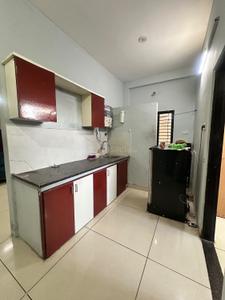 Kitchen Image of 180 Sq.ft 1 BHK Builder Floor for rent in Mahalakshmi Nagar Indore for Rs. 13500