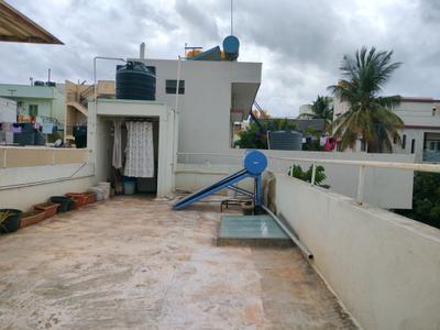 Terrace Image of 1000 Sq.ft 2.5 BHK Independent House for rent in Yelahanka New Town Bengaluru for Rs. 29000