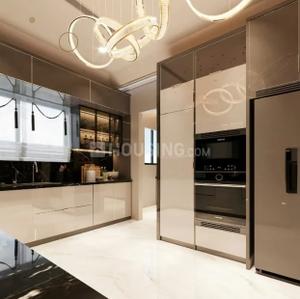 Kitchen Image of 821 Sq.ft 2 BHK Apartment / Flat for sale in Caratstone City One Vieorra, Kiwale Pune for Rs. 6200000