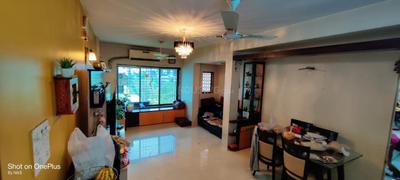 Hall Image of 1100 Sq.ft 3 BHK Apartment / Flat for rent in Thane West Thane for Rs. 46000