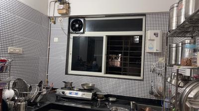 Kitchen Image of 720 Sq.ft 1 BHK Apartment / Flat for rent in Garve Golden Treasures, Punawale Pune for Rs. 17000