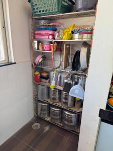 Kitchen Image of 900 Sq.ft 2 BHK Apartment / Flat for sale in Lushlife Impero Building A And B, Handewadi Pune for Rs. 5000000
