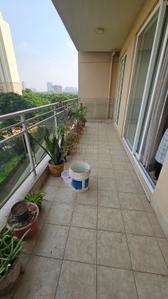 Balcony Image of 2575 Sq.ft 4 BHK Apartment / Flat for rent in DLF The Primus, Sector 82A Gurgaon for Rs. 72000