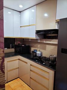 Kitchen Image of 1201 Sq.ft 3 BHK Apartment / Flat for sale in Kwality Twiins, New Town Kolkata for Rs. 7500000