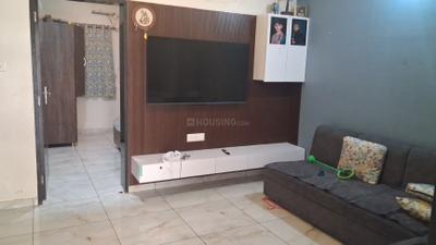 Living Room Image of 1200 Sq.ft 3 BHK Independent House for rent in South Bopal Ahmedabad for Rs. 34000
