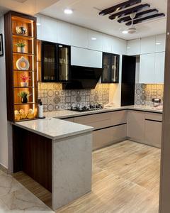 Kitchen Image of 1800 Sq.ft 4 BHK Apartment / Flat for rent in Nadakkave Kozhikode for Rs. 100000