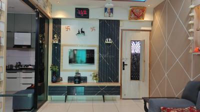 Living Room Image of 1197 Sq.ft 2 BHK Apartment / Flat for sale in Royal Heights, Gota Ahmedabad for Rs. 6711000
