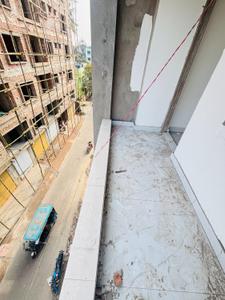 Balcony Image of 850 Sq.ft 2 BHK Apartment / Flat for sale in Konnagar Hooghly for Rs. 2400000