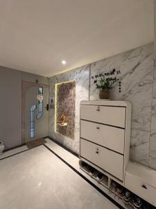Kitchen Image of 1550 Sq.ft 3 BHK Apartment / Flat for rent in Oxy Beaumonde, Viman Nagar Pune for Rs. 72000