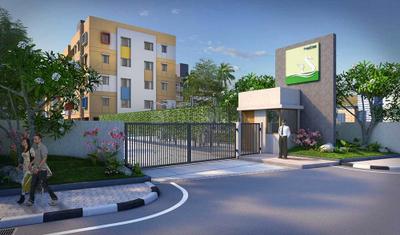 Image of 894 Sq.ft 2 BHK Apartment / Flat for sale in Thakurpukur, Kolkata for Rs. 4325000
