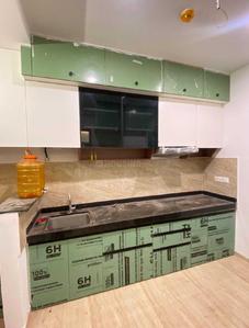 Kitchen Image of 806 Sq.ft 2 BHK Apartment / Flat for rent in VTP Leonara Building, Mahalunge Pune for Rs. 24000