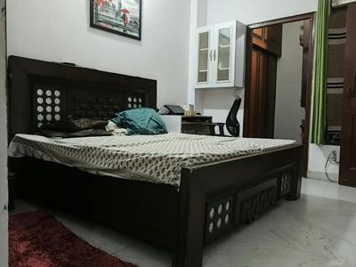 Bedroom Image of 500 Sq.ft 1 BHK Builder Floor for rent in Indirapuram Ghaziabad for Rs. 17500