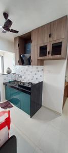 Kitchen Image of 950 Sq.ft 2 BHK Apartment / Flat for rent in Ashtekar Leela Grandeur, Hadapsar Pune for Rs. 35000