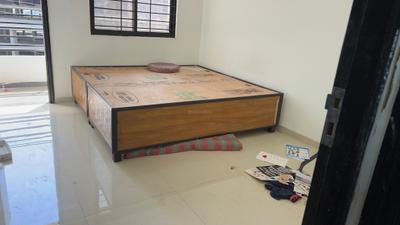 Bedroom Image of 1200 Sq.ft 2 BHK Apartment / Flat for rent in Sopan Platinum Plaza, Pipliyahana Indore for Rs. 20000