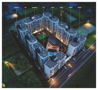 Image of 1500 Sq.ft 3 BHK Apartment / Flat for sale in Nilesh Jai Amba Apartment 16, Navsaari, Amravati for Rs. 5000000