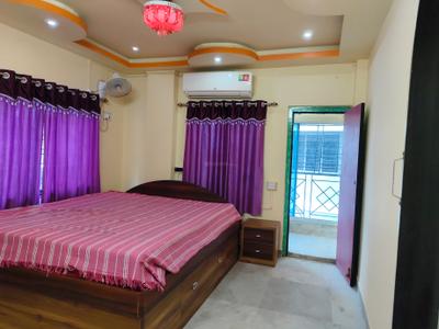Bedroom Image of 1450 Sq.ft 3 BHK Apartment / Flat for rent in Serampore Hooghly for Rs. 20000