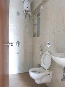 Common Bathroom Image of 510 Sq.ft 1 BHK Apartment / Flat for rent in Kasarvadavali Thane for Rs. 20000