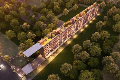 Image of 966 Sq.ft 2 BHK Apartment / Flat for sale in Kiwale, Pune for Rs. 7000000