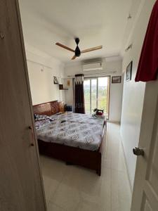 Bedroom Image of 1000 Sq.ft 2 BHK Apartment / Flat for rent in Arihant Aarohi, Shilgaon Thane for Rs. 29000