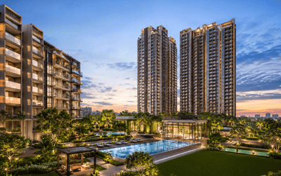 Image of 1724 Sq.ft 3 BHK Apartment / Flat for sale in TVS Emerald Avalon, Pallavaram, Chennai for Rs. 19400000