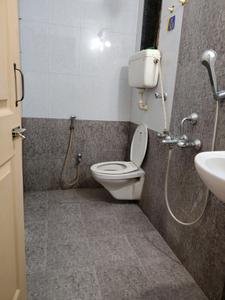 Common Bathroom Image of 610 Sq.ft 1 BHK Apartment / Flat for sale in Pushpak Nagar Navi Mumbai for Rs. 3820000