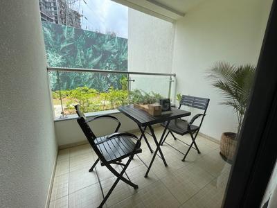 Balcony Image of 969 Sq.ft 2 BHK Apartment / Flat for sale in Edappally Kochi for Rs. 8500000