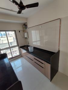 Kitchen Image of 850 Sq.ft 2 BHK Apartment / Flat for rent in Multi Praneeta Heights, Borivali West Mumbai for Rs. 52000