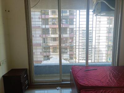 Bedroom Image of 1650 Sq.ft 3 BHK Apartment / Flat for rent in Crown Imperial Tower, Kalamboli Navi Mumbai for Rs. 40000