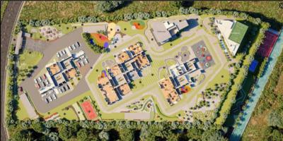 Floor Plan Image of 1500 Sq.ft 2.5 BHK Apartment / Flat for sale in Sukhii Ubuntu, Financial District Hyderabad for Rs. 16400000