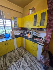 Kitchen Image of 818 Sq.ft 2 BHK Apartment / Flat for sale in Krishti Mansion, Rajarhat Kolkata for Rs. 4300000