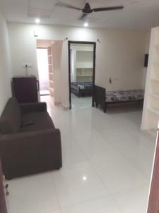 Hall Image of 550 Sq.ft 1 BHK Builder Floor for rent in Gachibowli Hyderabad for Rs. 24000