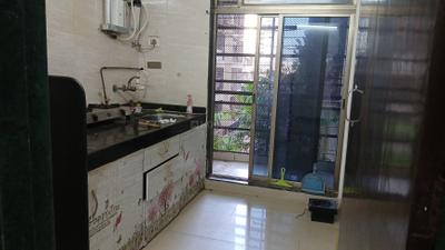 Kitchen Image of 520 Sq.ft 1 BHK Apartment / Flat for rent in Agripada Mumbai for Rs. 45000
