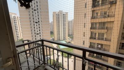 Balcony Image of 1280 Sq.ft 3 BHK Apartment / Flat for rent in Jaypee Kosmos, Sector 134 Noida for Rs. 35000