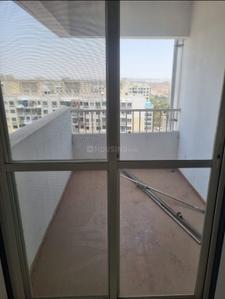 Balcony Image of 940 Sq.ft 2 BHK Apartment / Flat for rent in Swastik Hometown, Chikhali Pune for Rs. 20000