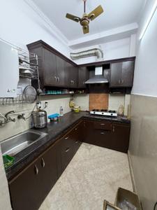 Kitchen Image of 900 Sq.ft 2 BHK Independent House for rent in Subhash Nagar New Delhi for Rs. 41500