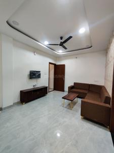 Hall Image of 600 Sq.ft 1 BHK Builder Floor for rent in Mahalakshmi Nagar Indore for Rs. 19500