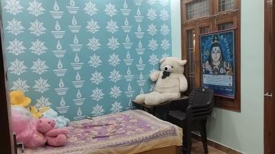 Bedroom Image of 1500 Sq.ft 2 BHK Builder Floor for rent in Jankipuram Extension Lucknow for Rs. 10000