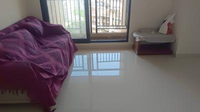 Living Room Image of 680 Sq.ft 1 BHK Apartment / Flat for rent in Raunak City Sector IV D6, Kalyan West Kalyan for Rs. 18500