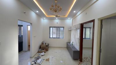 Living Room Image of 600 Sq.ft 2 BHK Apartment / Flat for rent in Agrahara Layout Bengaluru for Rs. 22000