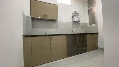 Kitchen Image of 600 Sq.ft 1 BHK Apartment / Flat for rent in Mahalakshmi Nagar Indore for Rs. 20000
