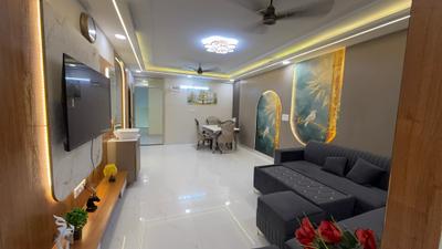 Living Room Image of 1250 Sq.ft 3 BHK Apartment / Flat for sale in Girdharipura Jaipur for Rs. 5500000