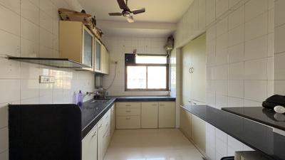 Kitchen Image of 850 Sq.ft 2 BHK Apartment / Flat for rent in Shree Saibaba Ashok Nagar, Thane West Thane for Rs. 34500
