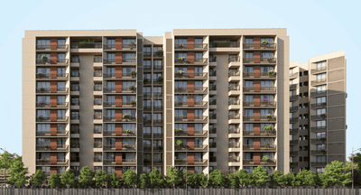 Image of 1755 Sq.ft 3 BHK Apartment / Flat for sale in Ognaj, Ahmedabad for Rs. 10500000