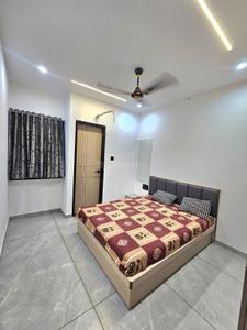 Bedroom Image of 450 Sq.ft 1 BHK Independent House for rent in Savita Kunj Homes, Kamrej Surat for Rs. 10000