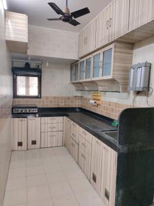 Kitchen Image of 1200 Sq.ft 2 BHK Apartment / Flat for rent in Sagar Darshan Towers, Nerul Navi Mumbai for Rs. 75000